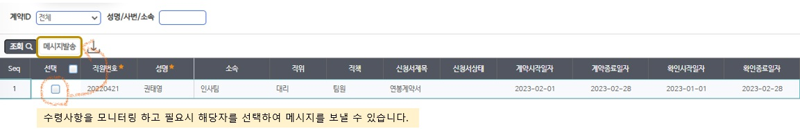 모니터링 화면